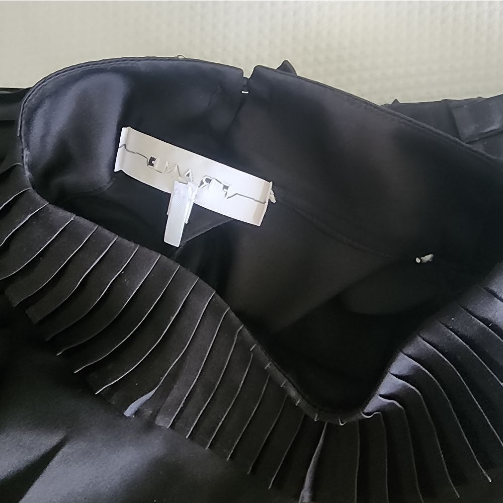 Frame Denim Black Ruffle Dress - Picture 9 of 15